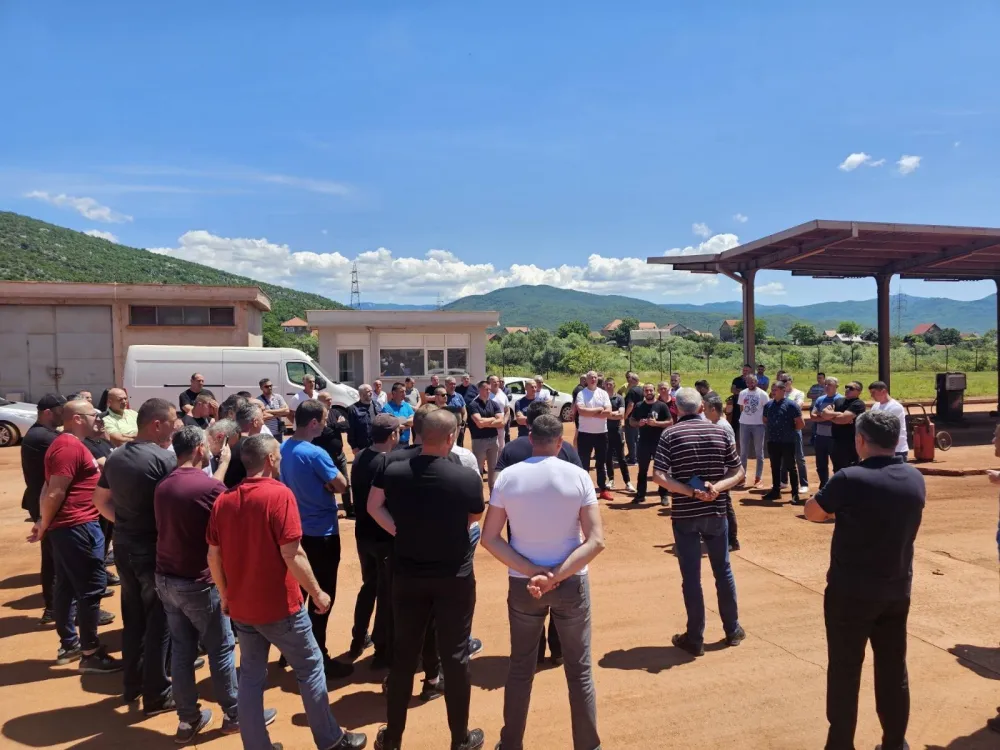 Sa protesta u Nik&scaron;iću