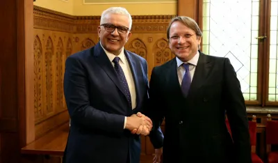 Mandić upoznao Varheljija da su usvojeni preostali IBAR zakoni