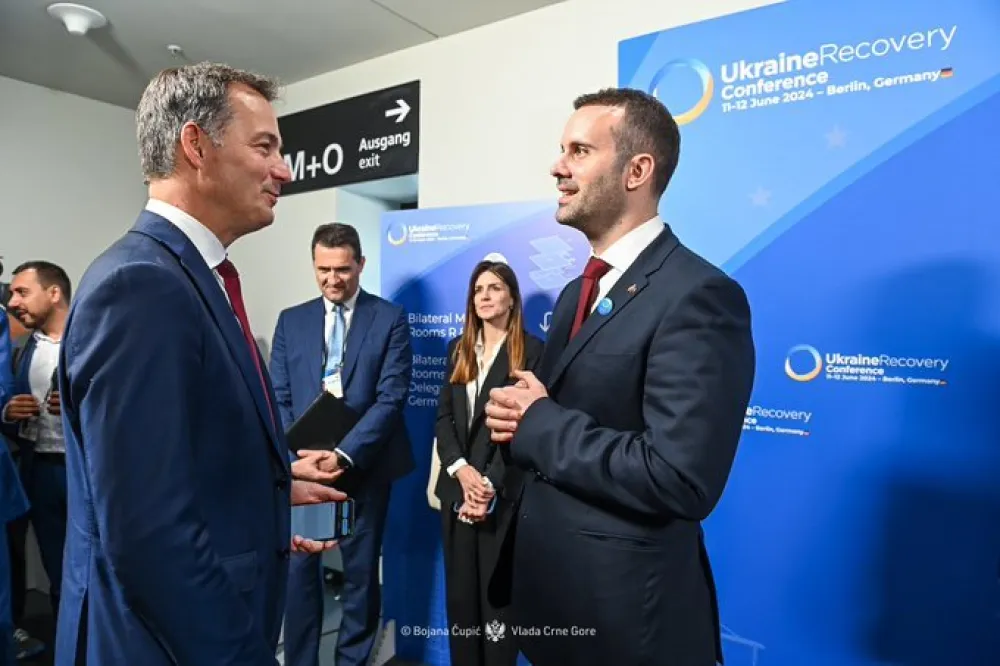 Spajić sa belgijskim premijerom