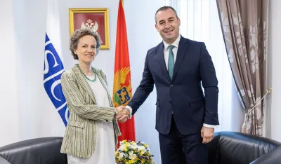&Scaron;ćekić sa Dominik Vag: Saradnjom sa Misijom OEBS-a do boljeg položaja mladih