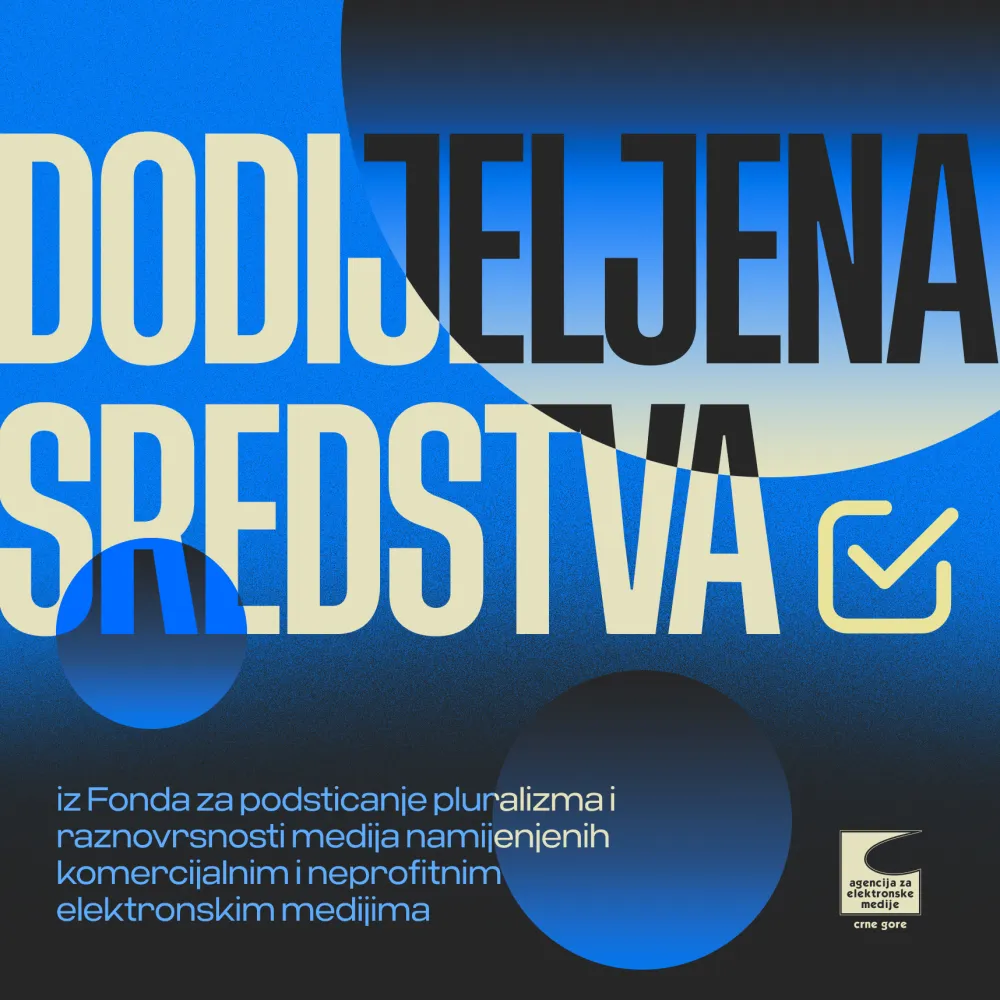 Iz fonda 538.821 eura za 35 programskih sadržaja 11 emitera