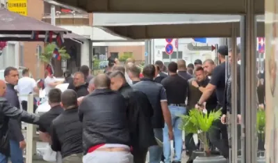 Njemačka policija privela sedam srpskih navijača poslije tuče sa Englezima