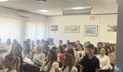 Свечана сједница Наставничког вијећа которске Гимназије