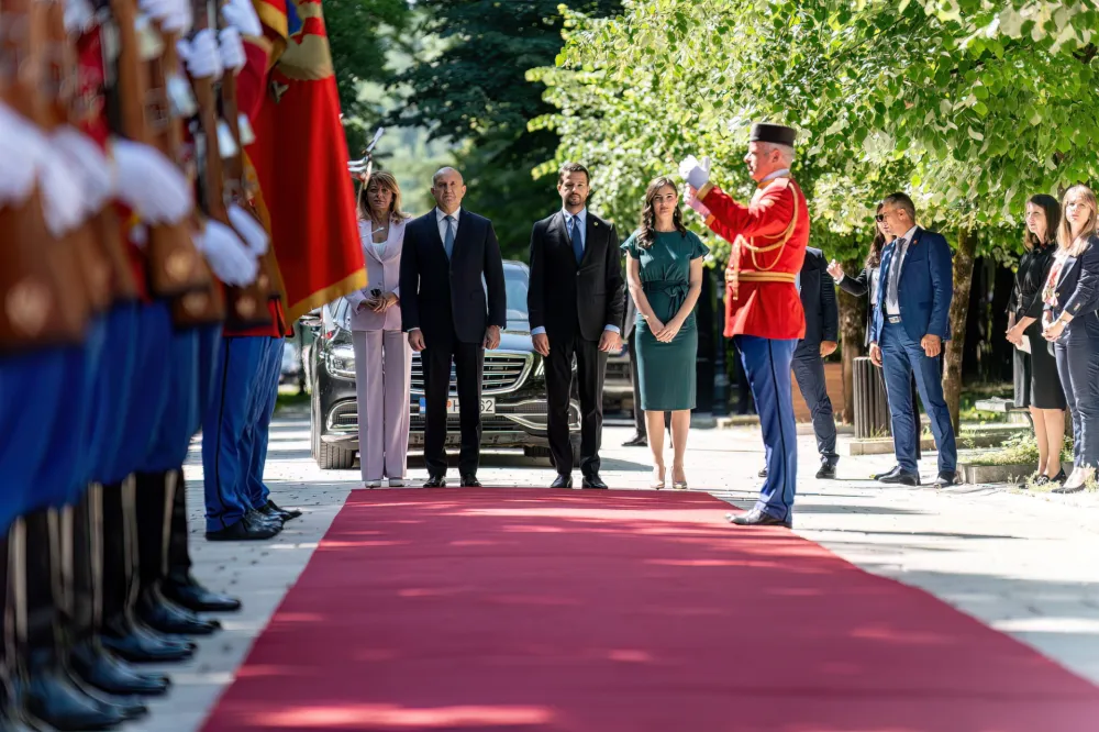 Milatović dočekao predsjednika Bugarske Rumena Radeva