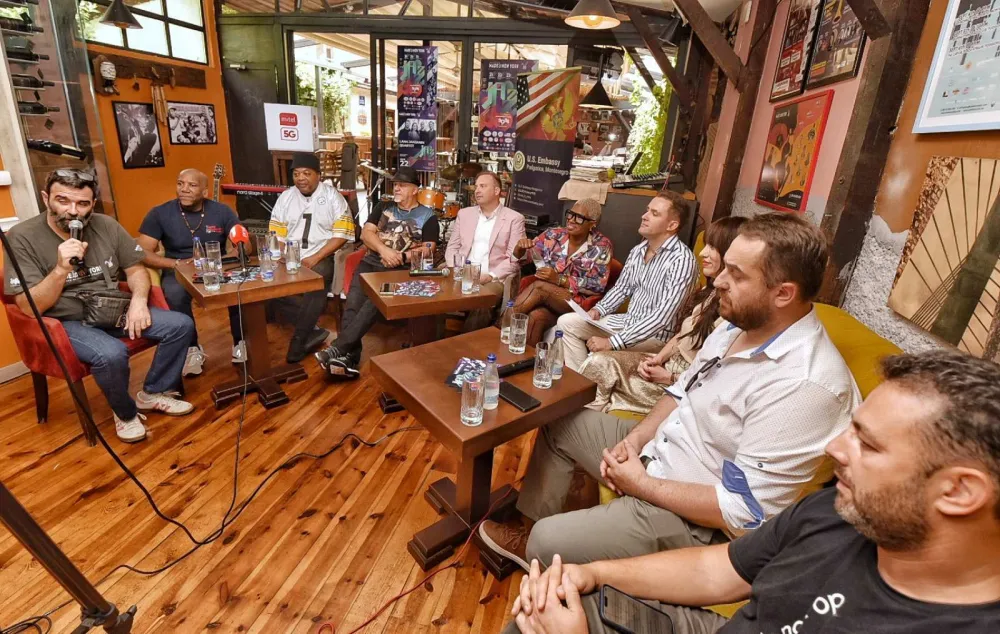 Detalj sa dana&scaron;njeg zavr&scaron;nog presa "Made in New York Jazz Festivala 2024"