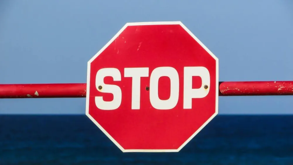Stop, ilustracija