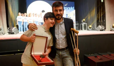 Vladan Radonjić i Vladimir Jokić - otvaranje Kotorskog festivala pozori&scaron;ta za djecu