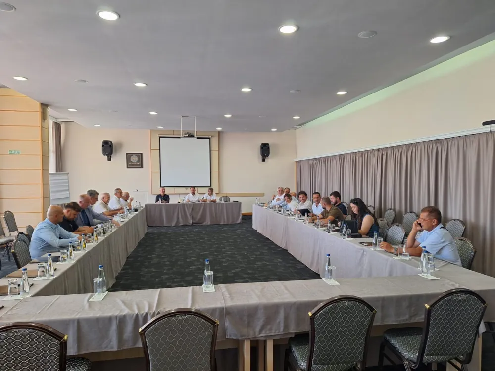 Sa konstitutivne sjednice Nacionalnog savjeta Albanaca u Crnoj Gori