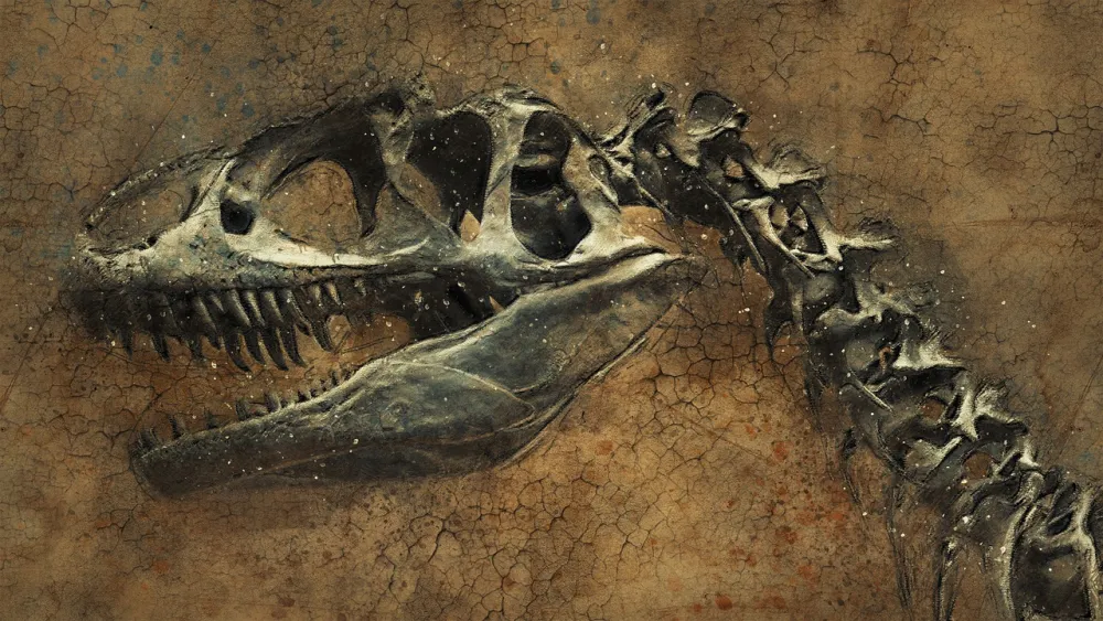 Fosil dinosaurusa
