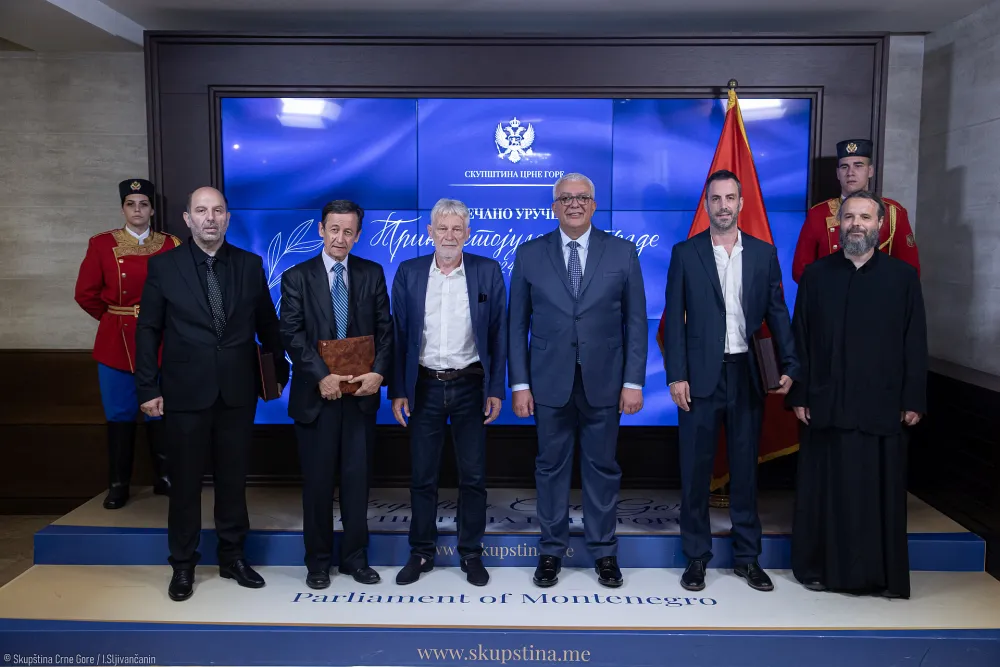 Mandić uručio Trinaestojulske nagrade dobitnicima za 2024. godinu