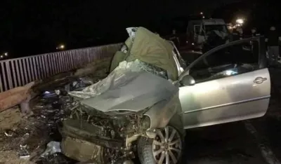 Težak udes na putu Bar - Ulcinj: Dvije osobe poginule, dvije povrijeđene
