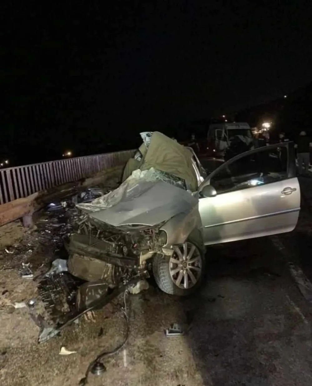 Težak udes na putu Bar - Ulcinj: Dvije osobe poginule, dvije povrijeđene