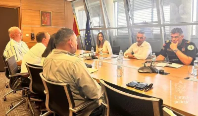 Brđanin sa predstavnicima Odsjeka za međunarodne operacije britanskog MUP-a