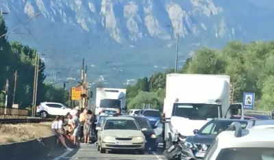 Virpazar: U sudaru četiri vozila povrijeđena jedna osoba