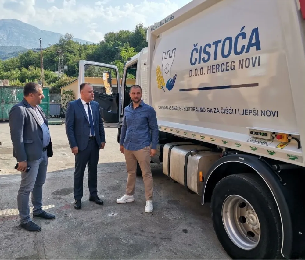 Novo vozilo Čistoće u Herceg Novom
