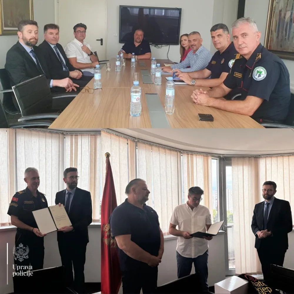 Uspje&scaron;na saradnja kroz&nbsp;projekte i unapređenje granične bezbjednosti
