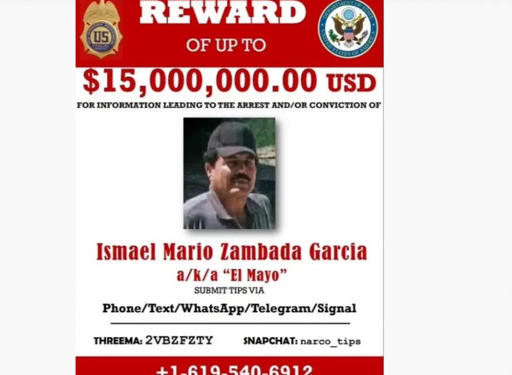 Nagrada za informacije o El Majou/ STATE DEPARTMENT