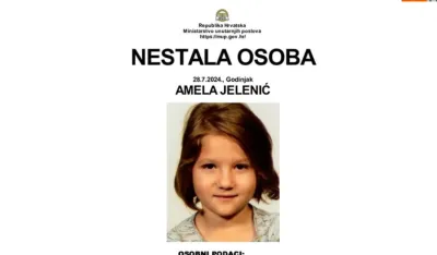 U Hrvatskoj nestala djevojčica, MUP raspisao potragu