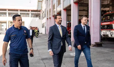 Milatović obi&scaron;ao Službu za&scaron;tite i spa&scaron;avanja Glavnog grada: Hvala vatrogascima na nadljudskim naporima u očuvanju života i imovine