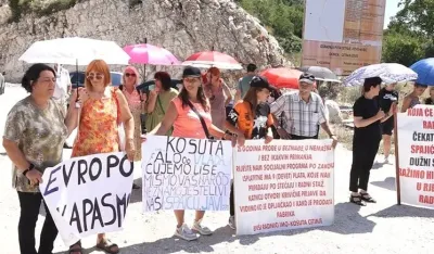 Sjutra jo&scaron; jedan protest radnika Ko&scaron;ute