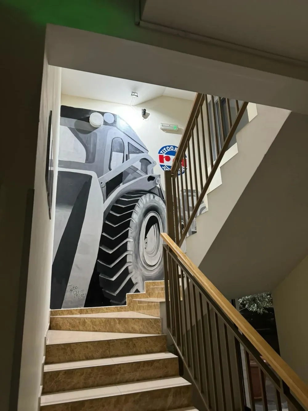Mural posvećen fabrici "Radoje Dakić": Sjećanje na industrijski kompleks