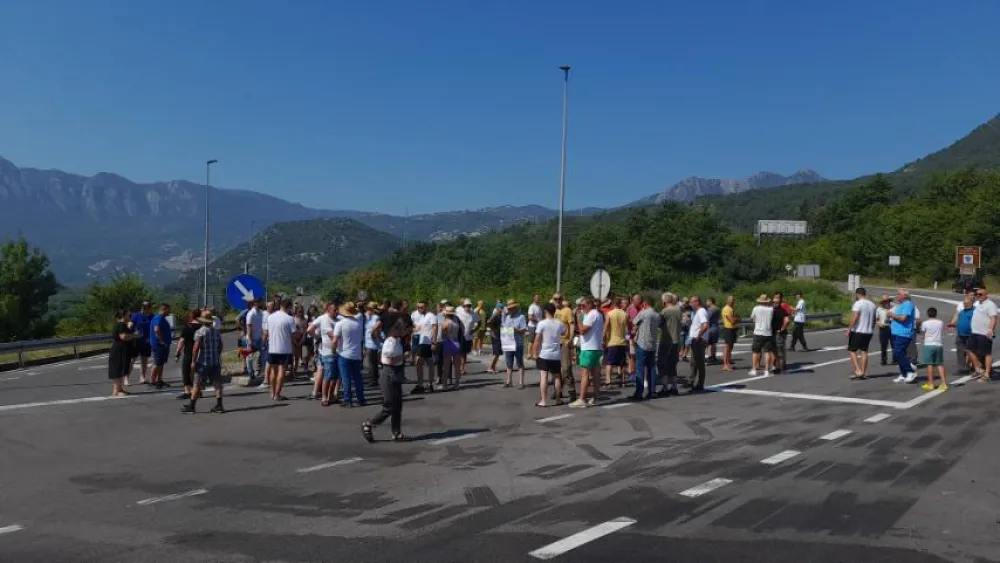 Crmničani zakazali novi protest: 18. avgusta dvočasna blokada ispred Sozine