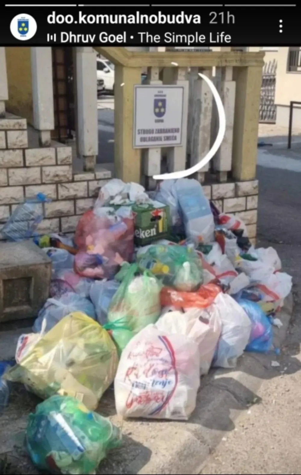 Smeće u metropoli turizma, ne pomažu ni upozorenja