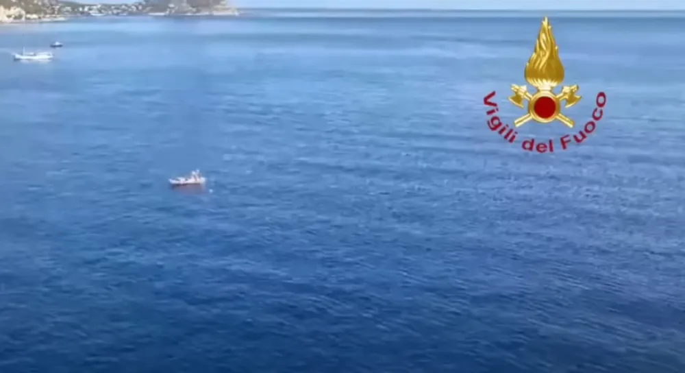 Snimljeno potonuće jahte milionera