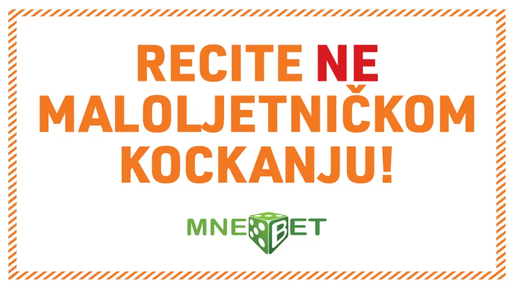 Recite ne maloljetničkom kockanju!