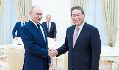 Vladimir Putin i Li Ćijang