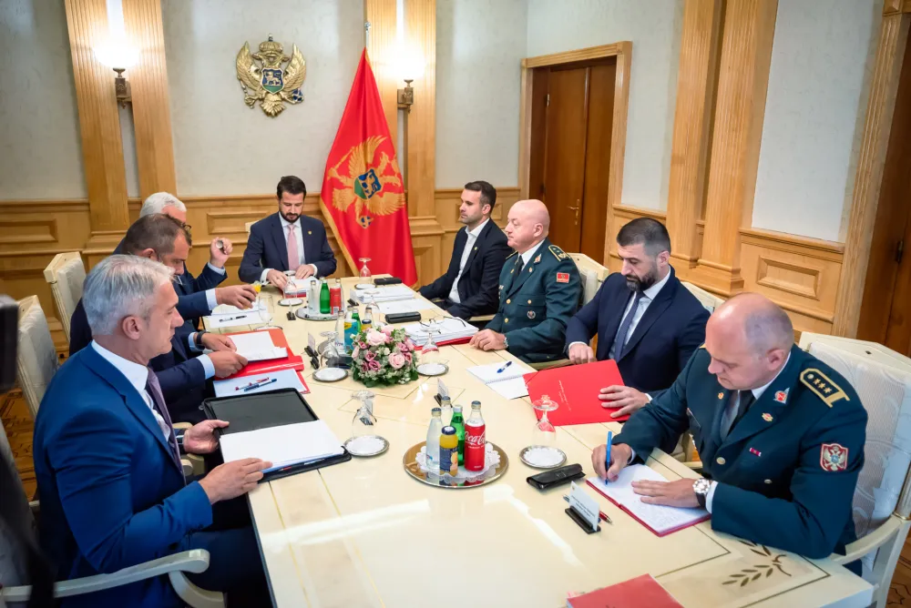 Sa 35. sjednice Savjeta za odbranu i bezbjednost 