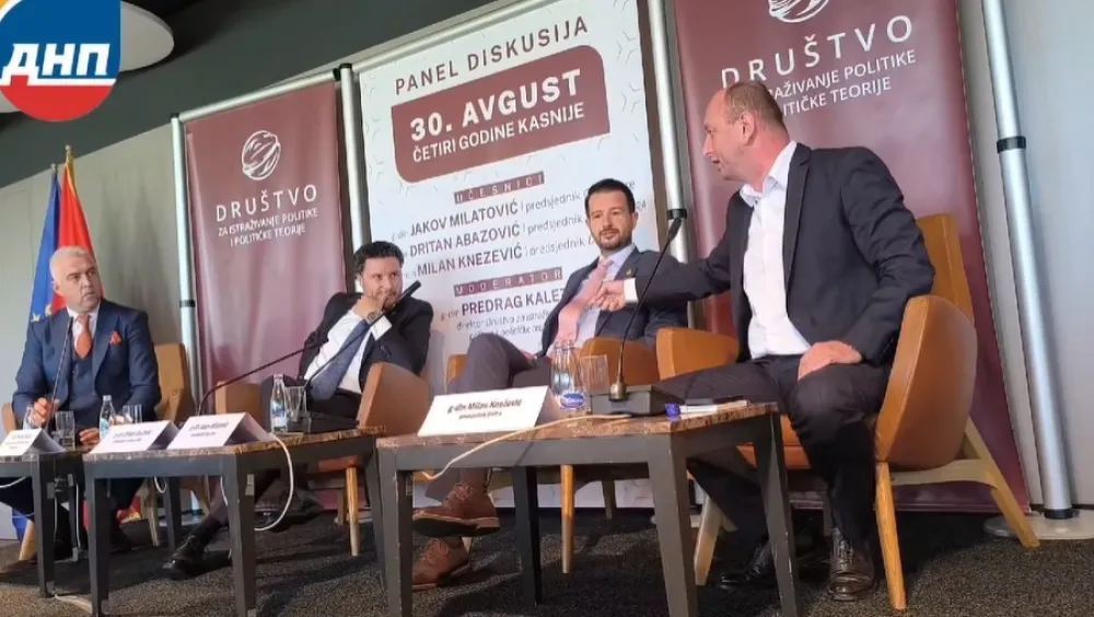Knežević, Abazović, Milatović