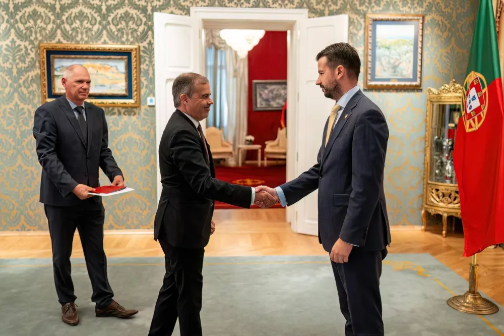 Milatović primio akreditivno pismo ambasadora Portugala
