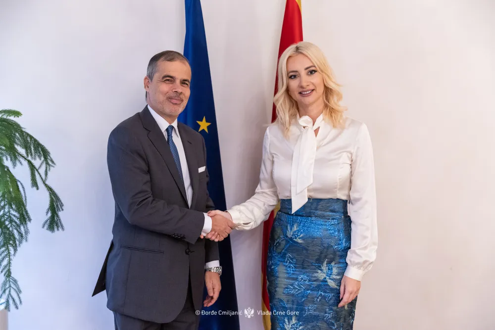 Gorčević sa ambasadorom Portugala: Posvećeni smo dostizanju evropskih standarda