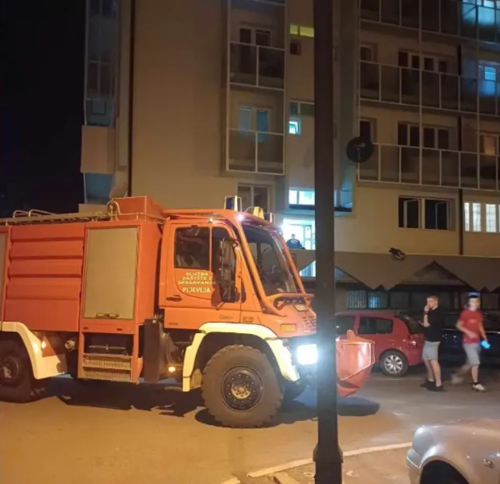 Pljevlja: Požar u stanu, stradala jedna osoba