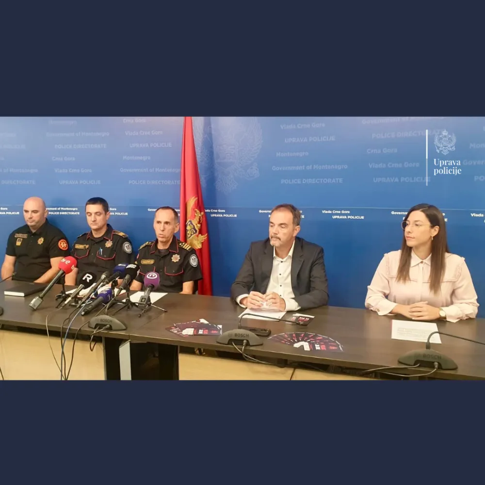 Uprava policije press Pojas za sve