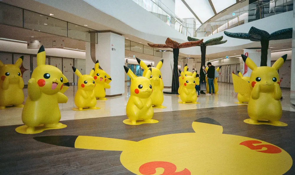 Pokemon, statua