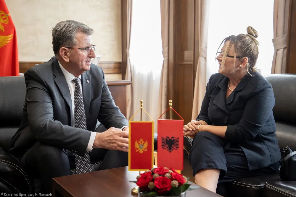 Camaj - Pato: Saradnja u oblasti regulisanja položaja nacionalnih manjina u Crnoj Gori i Albaniji veoma značajna