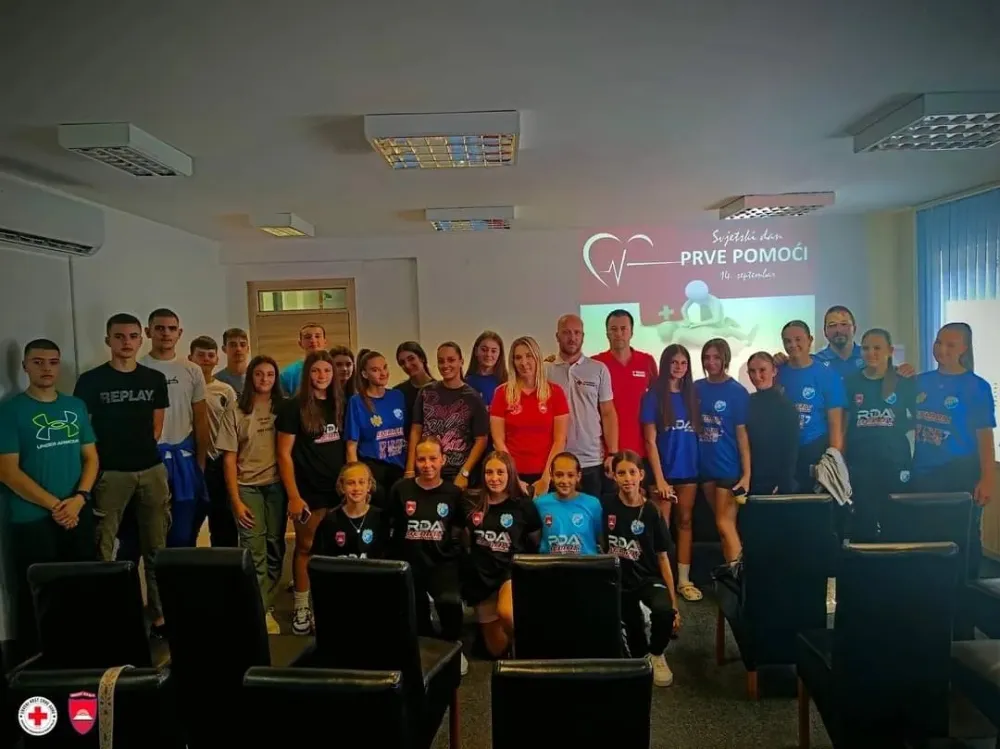 Saradnja Crvenog krsta i sportista u Biјelom Polju: Pružiti prvu pomoć na pravom mјestu i u pravo vriјeme