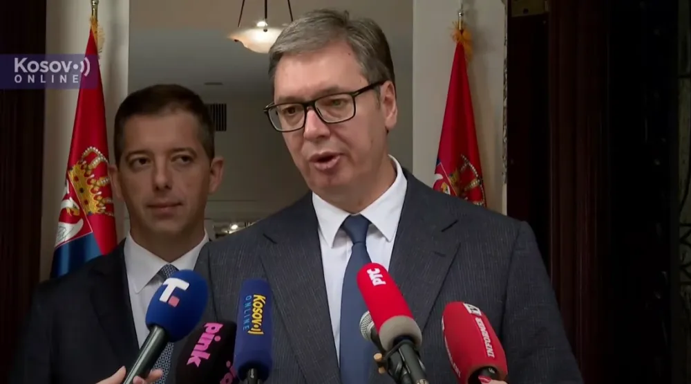 (VIDEO) Vučić: Pri&scaron;tina prijeti svima blokirajući slobodnu trgovinu