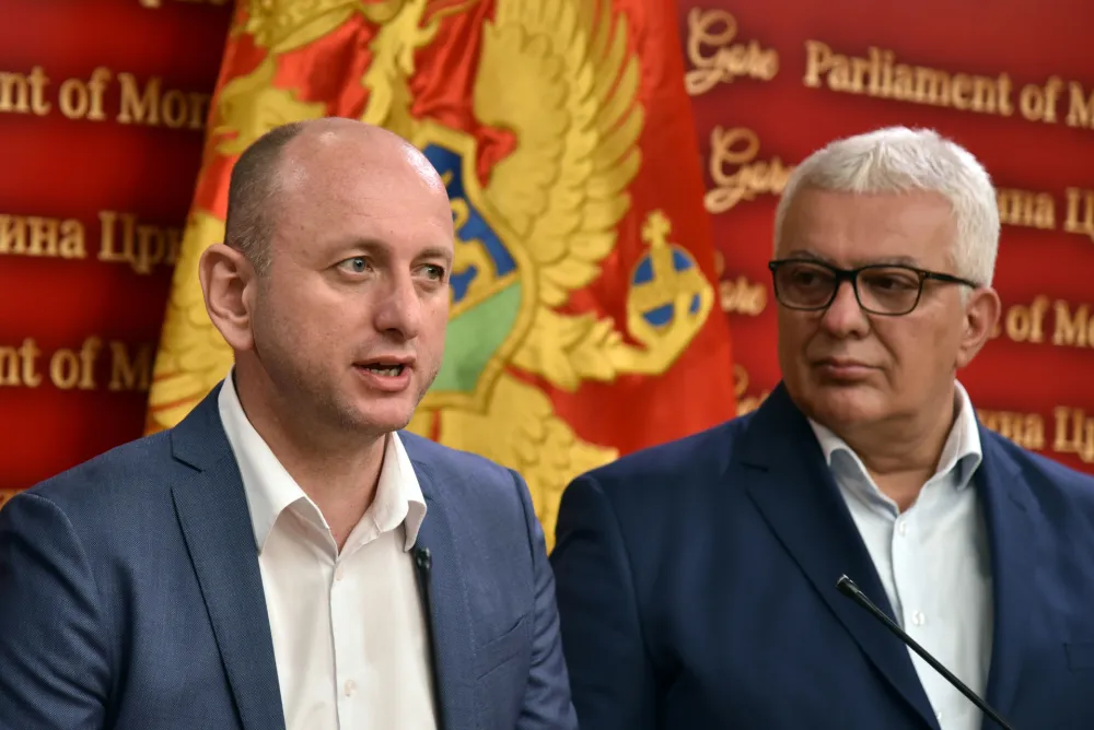 Mandić: Iniciraćemo parlamentarnu istragu o ubistvima Jovanovića i Bulatovića; Knežević: Vodi se kampanja protiv nas