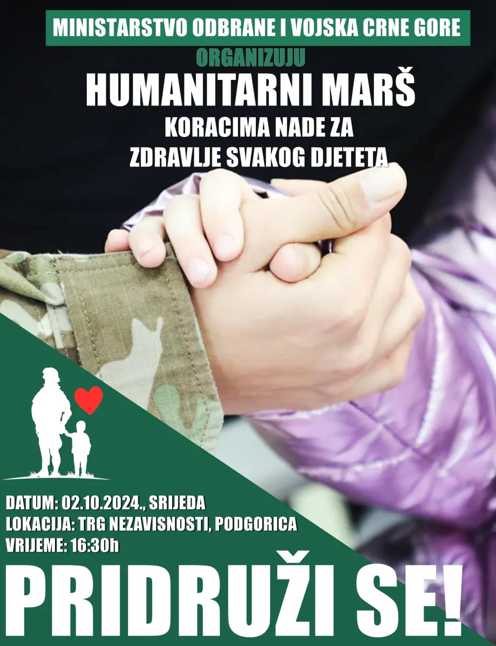 Danas humanitarni mar&scaron; povodom Dana VCG