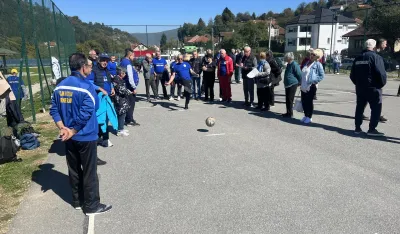Penzioneri se&nbsp;takmičili&nbsp;u sportskoј rekreaciјi: Veterani sa Cetinja briljirali u Bijelom Polju