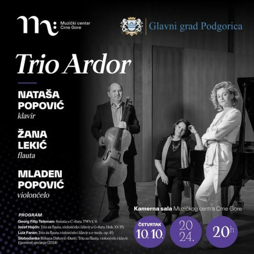 Koncert tria "Ardor"