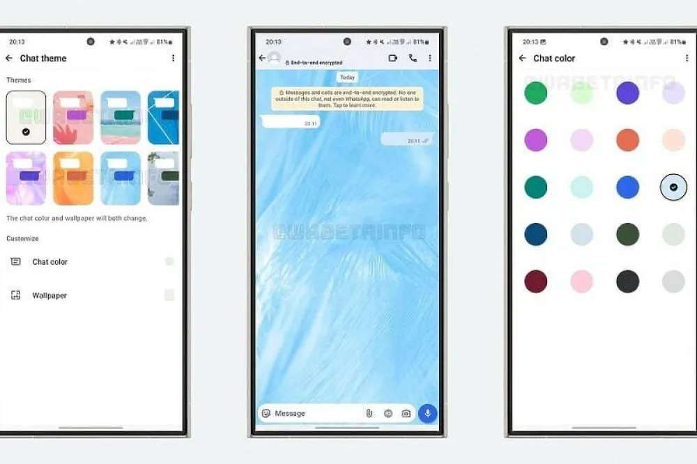 WhatsApp dobio teme za chatove