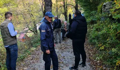 Mje&scaron;tani Mu&scaron;ovića Rijeke spriječili izvođače radova da prođu ka izvori&scaron;tu rijeke Ljevaje