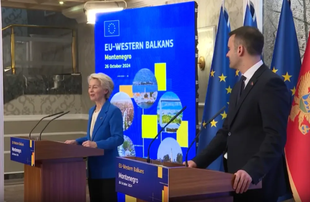 Stojović: Fon der Lajen potvrdila napredak Crne Gore