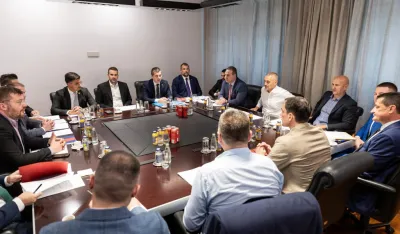 Sjednica Vijeća za nacionalnu bezbjednost/ - DJORDJE CMILJANIC
