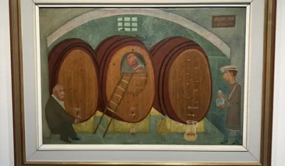 Rad Voja Stanića, sa izložbe u galeriji Art