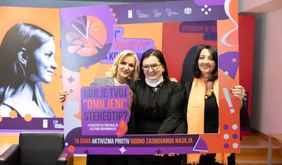 Obilježavanje kampanje 16 dana aktivizma protiv rodno zasnovanog nasilja
